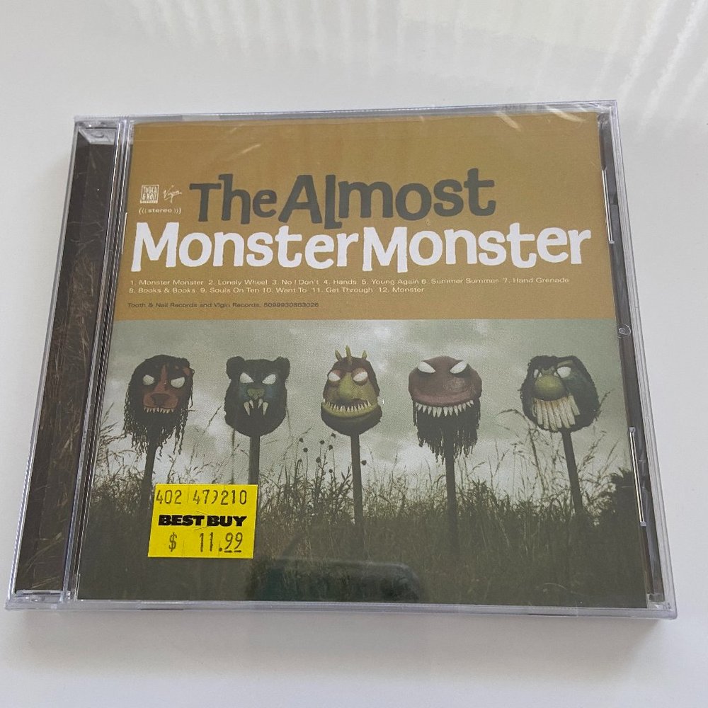 NEW The Almost Monster Monster CD 2009 Rock Alt Christian Band Album Sealed